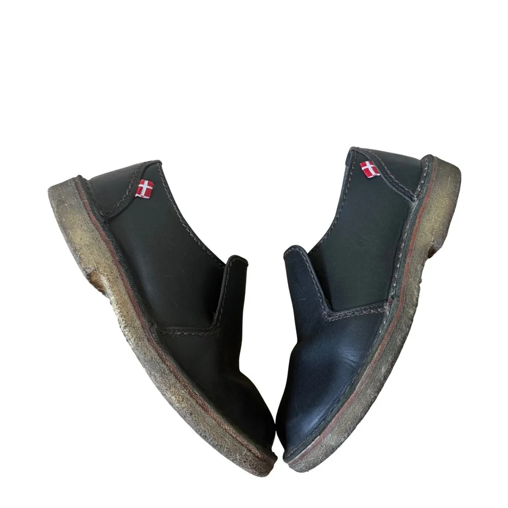 Duckfeet Loafers Shoes Falster Leather Black size 40 US Men's 8 Women's 9.5